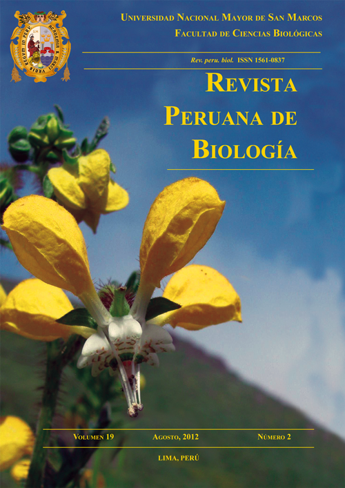 Revista Peruana de Biologia 19(2)
